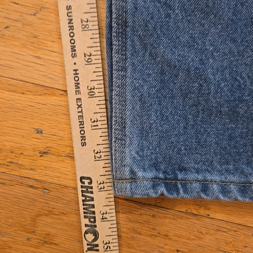 Carhartt Jeans Mens 36x44 (35x33 Actual) Relaxed Fit Straight Leg Denim - Picture 9 of 12